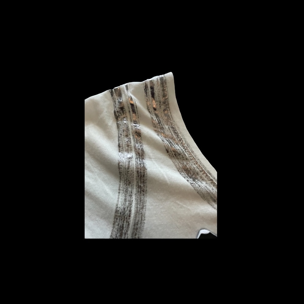 NWT NU Denmark printed T-shirt animal print w embellishments S - Picture 4 of 5